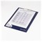 Доска-планшет BRAUBERG "Contract" с прижимом А4 (313х225 мм), пластик, 1,5 мм, СИНЯЯ, 223490 - фото 11405966