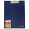 Папка-планшет BRAUBERG "Contract", А4 (315х230 мм), с прижимом и крышкой, пластиковая, синяя, сверхпрочная, 1,5 мм, 223488 - фото 11405999