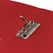 Папка с боковым металлическим прижимом и внутренним карманом BRAUBERG "Contract", красная, до 100 л., 0,7 мм, бизнес-класс, 221788 - фото 11406061
