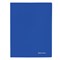 Папка с боковым металлическим прижимом BRAUBERG стандарт, синяя, до 100 листов, 0,6 мм, 221629 - фото 11406131