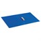 Папка с боковым металлическим прижимом BRAUBERG стандарт, синяя, до 100 листов, 0,6 мм, 221629 - фото 11406133