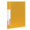 Папка с боковым металлическим прижимом и внутренним карманом BRAUBERG "Contract", желтая, до 100 л., 0,7 мм, бизнес-класс, 221790 - фото 11406155