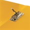 Папка с боковым металлическим прижимом и внутренним карманом BRAUBERG "Contract", желтая, до 100 л., 0,7 мм, бизнес-класс, 221790 - фото 11406159