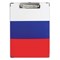 Доска-планшет BRAUBERG "Flag" с прижимом А4 (226х315 мм), российский флаг, картон/ламинированная бумага, 232235 - фото 11406215