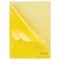 Папка-уголок жесткая BRAUBERG, желтая, 0,15 мм, 223968 - фото 11409095