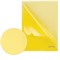 Папка-уголок жесткая BRAUBERG, желтая, 0,15 мм, 223968 - фото 11409097