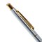 Ручка подарочная шариковая BRAUBERG Brioso, СИНЯЯ, корпус серебристый с золотистыми деталями, линия письма 0,5 мм, 143463 - фото 11424634