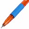Ручка шариковая масляная с грипом BRAUBERG GLASSY SKY BLUE, СВЕТЛО-СИНЯЯ, узел 0,7 мм, линия письма 0,35 мм, 144107 - фото 11429307