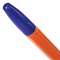 Ручка шариковая BRAUBERG "X-333 Orange", СИНЯЯ, корпус оранжевый, узел 0,7 мм, линия письма 0,35 мм, 142409 - фото 11429387