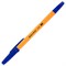 Ручка шариковая BRAUBERG "ORANGE Line", СИНЯЯ, корпус оранжевый, узел 1 мм, линия письма 0,5 мм, 143331 - фото 11429552