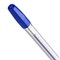 Ручка шариковая BRAUBERG "M-500 CLASSIC", СИНЯЯ, корпус прозрачный, узел 0,7 мм, линия письма 0,35 мм, 143444 - фото 11429903