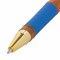 Ручка шариковая масляная с грипом BRAUBERG Model-XL ORANGE, СИНЯЯ, узел 0,7 мм, линия 0,35 мм, 143246 - фото 11429941