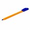 Ручка шариковая масляная BRAUBERG "Extra Glide Orange", СИНЯЯ, трехгранная, узел 0,7 мм, линия письма 0,35 мм, 142925 - фото 11430257