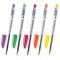 Ручка шариковая масляная BRAUBERG "Frost Color", СИНЯЯ, ассорти, узел 0,6 мм, линия письма 0,3 мм, 142935 - фото 11430402