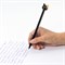 Ручка с топпером шариковая ЮНЛАНДИЯ "Кошка", корпус ассорти, СИНЯЯ, пишущий узел 0,7 мм, 143804 - фото 11430621