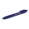 Ручка шариковая масляная автоматическая BRAUBERG "Delta", СИНЯЯ, soft-touch, 0,7 мм, линия 0,5 мм, 143339, OBPR365 - фото 11431012