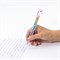 Ручка с топпером и блестками шариковая ЮНЛАНДИЯ "Единорог", детали ассорти, СИНЯЯ, пишущий узел 0,7 мм, 143791 - фото 11431052