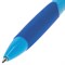 Ручка шариковая автоматическая с грипом BRAUBERG "Juicy", СИНЯЯ, корпус ассорти, узел 0,7 мм, линия письма 0,35 мм, 141546 - фото 11431235