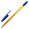 Ручка шариковая BRAUBERG "M-500 ORANGE TONE", СИНЯЯ, корпус тонированный оранжевый, узел 0,7 мм, линия письма 0,35 мм, 143451 - фото 11431455
