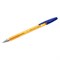 Ручка шариковая BRAUBERG "M-500 ORANGE TONE", СИНЯЯ, корпус тонированный оранжевый, узел 0,7 мм, линия письма 0,35 мм, 143451 - фото 11431460