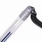 Ручка шариковая настольная BRAUBERG "Counter Pen", СИНЯЯ, пружинка, корпус серебристый, 0,5 мм, 143258 - фото 11431593