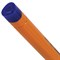 Ручка шариковая BRAUBERG "Solar", СИНЯЯ, трехгранная, корпус оранжевый, узел 1 мм, линия письма 0,5 мм, 142402 - фото 11431603