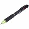 Ручка многоцветная шариковая автоматическая MULTICOLOR 4 ЦВЕТА, 0,7 мм, корпус ассорти, BRAUBERG, 143936 - фото 11431715
