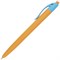 Ручка шариковая масляная автоматическая BRAUBERG "FRUITY RX", СИНЯЯ, soft-touch, узел 0,7 мм, линия письма 0,35 мм, 142656 - фото 11431815
