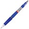 Ручка шариковая автоматическая с грипом BRAUBERG "Cobalt", СИНЯЯ, корпус синий, узел 0,7 мм, линия письма 0,35 мм, 141068 - фото 11431906