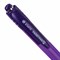 Ручка шариковая автоматическая с грипом BRAUBERG SUPER, СИНЯЯ, корпус фиолетовый, узел 0,7 мм, линия письма 0,35 мм, 143373 - фото 11431954