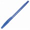 Ручка шариковая BRAUBERG "Capital-X", СИНЯЯ, корпус soft-touch синий, узел 0,7 мм, линия письма 0,35 мм, 143341, BP253 - фото 11431961