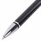 Ручка-стилус SONNEN для смартфонов/планшетов, СИНЯЯ, корпус черный, серебристые детали, линия письма 1 мм, 141589 - фото 11432002