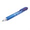Ручка многоцветная шариковая автоматическая BRAUBERG "MULTICOLOR", 4 ЦВЕТА, линия письма 0,35 мм, 141513 - фото 11432145