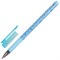 Ручка шариковая BRAUBERG "Flowertime", СИНЯЯ, корпус ассорти, узел 0,7 мм, линия письма 0,35 мм, 141539 - фото 11432193
