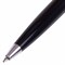 Ручка шариковая настольная BRAUBERG "Стенд-Пен Блэк2", СИНЯЯ, цепочка, корпус черный, линия письма 0,5 мм, 141347 - фото 11432249