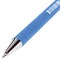 Ручка шариковая BRAUBERG "Capital blue", СИНЯЯ, корпус soft-touch голубой, узел 0,7 мм, линия письма 0,35 мм, 142493 - фото 11432347