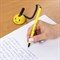 Ручка шариковая настольная BRAUBERG "SMILE", СИНЯЯ, корпус желтый, узел 0,7 мм, линия письма 0,35 мм, 143376 - фото 11432500