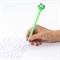 Ручка с топпером шариковая ЮНЛАНДИЯ "Цветущий кактус", корпус ассорти, СИНЯЯ, пишущий узел 0,7 мм, 143781 - фото 11432674
