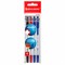 Ручки шариковые BRAUBERG "ULTRA", НАБОР 4 штуки (2 синих, 1 черная, 1 красная), узел 1 мм, 143569 - фото 11432707