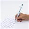 Ручка шариковая BRAUBERG SOFT TOUCH GRIP "NAVY", СИНЯЯ, мягкое покрытие, узел 0,7 мм, 143725 - фото 11432787