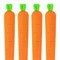 Ручка фигурная шариковая ЮНЛАНДИЯ "Морковка", мягкий силиконовый корпус, СИНЯЯ, пишущий узел 0,7 мм, 143778 - фото 11432933