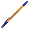 Ручка шариковая CORVINA (Италия) "51 Vintage", СИНЯЯ, корпус оранжевый, узел 1 мм, линия письма 0,7 мм, 40163/02 - фото 11433339
