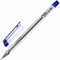 Ручка шариковая масляная ERICH KRAUSE "Ultra-20", СИНЯЯ, корпус прозрачный, узел 0,7 мм, линия письма 0,26 мм, 13875 - фото 11433574