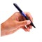Ручка шариковая масляная автоматическая с грипом UNI (Япония) "JetStream", СИНЯЯ, узел 0,7 мм, линия письма 0,35 мм, SXN-101-07 BLUE - фото 11433775