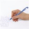 Ручка шариковая масляная STAFF Basic "OBP-320", СИНЯЯ, корпус голубой, узел 0,7 мм, линия письма 0,35 мм, 143023 - фото 11433977