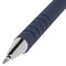 Ручка шариковая STAFF "EVERYDAY" BP-190, СИНЯЯ, корпус прорезиненный синий, узел 0,7 мм, линия письма 0,35 мм, 142397 - фото 11434069