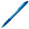 Ручка шариковая масляная автоматическая с грипом PENTEL (Япония) "Fine Line", СИНЯЯ, линия письма 0,27 мм, BK417-CN - фото 11434078