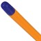 Ручка шариковая STAFF "EVERYDAY BP-247 Orange", СИНЯЯ, шестигранная, корпус оранжевый, линия письма 0,5 мм, 142661 - фото 11434083