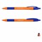 Ручка шариковая масляная автоматическая с грипом ERICH KRAUSE "U-209 Orange", СИНЯЯ, узел 1,0 мм, линия письма 0,3 мм, 47593 - фото 11434146