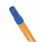 Ручка шариковая STAFF "Basic BP-03 Orange", СИНЯЯ, корпус оранжевый, узел 1 мм, линия письма 0,5 мм, 143741 - фото 11434252